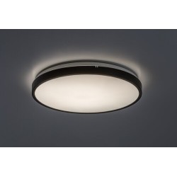 Lubinis šviestuvas Alenzo LED 36W 3000, 4000, 6000K CCT keičiama balta spalva (Juoda)