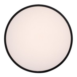 Lubinis šviestuvas Alenzo LED 36W 3000, 4000, 6000K CCT keičiama balta spalva (Juoda)