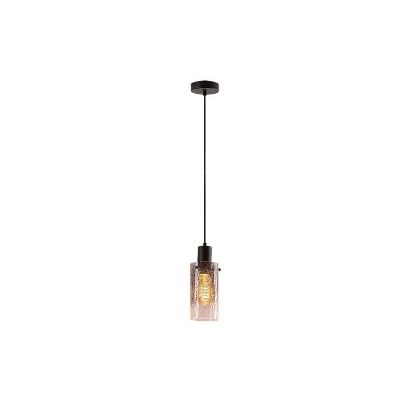 Pakabinamas šviestuvas Fumea E27 1x MAX 60W (Juoda)