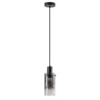 Pakabinamas šviestuvas Fumea E27 1x MAX 60W (Juoda)