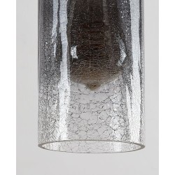 Pakabinamas šviestuvas Fumea E27 1x MAX 60W (Juoda)