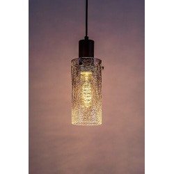 Pakabinamas šviestuvas Fumea E27 1x MAX 60W (Juoda)