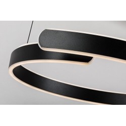 Pakabinamas šviestuvas Silnora LED 35W 3000, 4000, 6500K CCT keičiama balta spalva (Juoda)