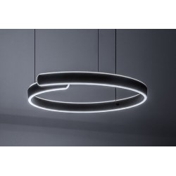 Pakabinamas šviestuvas Silnora LED 35W 3000, 4000, 6500K CCT keičiama balta spalva (Juoda)