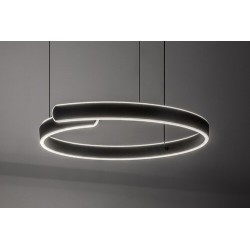 Pakabinamas šviestuvas Silnora LED 35W 3000, 4000, 6500K CCT keičiama balta spalva (Juoda)