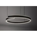 Pakabinamas šviestuvas Silnora LED 35W 3000, 4000, 6500K CCT keičiama balta spalva (Juoda)