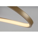 Lubinis šviestuvas Castiel LED 30W 3000K Šilta balta (Aukso)