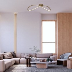 Lubinis šviestuvas Castiel LED 30W 3000K Šilta balta (Aukso)