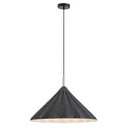 Pakabinamas šviestuvas Linavo E27 1x MAX 40W (Juoda)