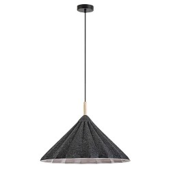Pakabinamas šviestuvas Linavo E27 1x MAX 40W (Juoda)
