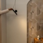 Pakabinamas šviestuvas Alaric LED 3W 3000K Šilta balta (Juoda)