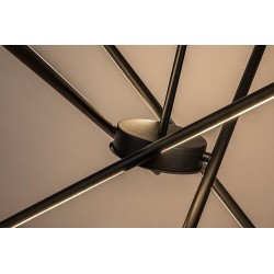 Pakabinamas šviestuvas Henli2 LED 40W 3000K Šilta balta (Juoda)