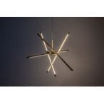Pakabinamas šviestuvas Henli2 LED 40W 3000K Šilta balta (Aukso)