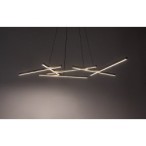 Pakabinamas šviestuvas Severine LED 40W 3000-6500K CCT keičiama balta spalva (Juoda, Aukso)