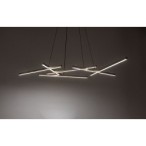 Pakabinamas šviestuvas Severine LED 40W 3000-6500K CCT keičiama balta spalva (Juoda, Aukso)