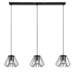 Pakabinamas šviestuvas Emerencia E27 3x MAX 40W (Juoda)