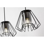 Pakabinamas šviestuvas Emerencia E27 3x MAX 40W (Juoda)