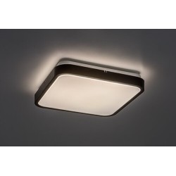 Lubinis šviestuvas Alenzo LED 24W 3000, 4000, 6000K CCT keičiama balta spalva (Juoda)