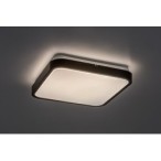 Lubinis šviestuvas Alenzo LED 24W 3000, 4000, 6000K CCT keičiama balta spalva (Juoda)