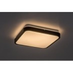 Lubinis šviestuvas Alenzo LED 24W 3000, 4000, 6000K CCT keičiama balta spalva (Juoda)