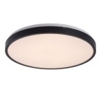 Lubinis šviestuvas Alenzo LED 36W 3000-6000K CCT keičiama balta spalva (Juoda)