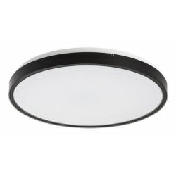 Lubinis šviestuvas Alenzo LED 36W 3000-6000K CCT keičiama balta spalva (Juoda)