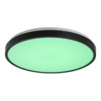 Lubinis šviestuvas Alenzo LED 36W 3000-6000K CCT keičiama balta spalva (Juoda)