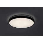 Lubinis šviestuvas Alenzo LED 36W 3000-6000K CCT keičiama balta spalva (Juoda)