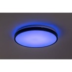 Lubinis šviestuvas Alenzo LED 36W 3000-6000K CCT keičiama balta spalva (Juoda)
