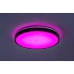 Lubinis šviestuvas Alenzo LED 36W 3000-6000K CCT keičiama balta spalva (Juoda)