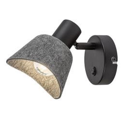 Lubinis šviestuvas Farelia E14 1X MAX 10W (Juoda)