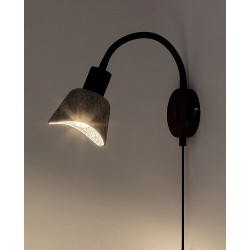 Sieninis šviestuvas Farelia E14 1X MAX 10W (Juoda)