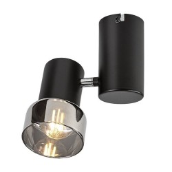 Lubinis šviestuvas Hatice E14 1x MAX 15W (Juoda)