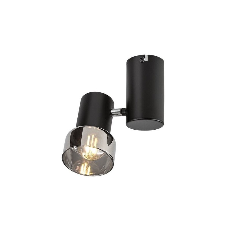 Lubinis šviestuvas Hatice E14 1x MAX 15W (Juoda)