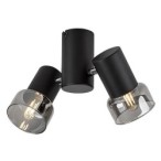 Lubinis šviestuvas Hatice E14 2x MAX 15W (Juoda)
