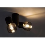 Lubinis šviestuvas Hatice E14 2x MAX 15W (Juoda)