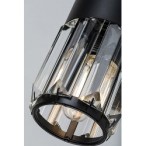 Sieninis šviestuvas Venaro E14 1x MAX 15W (Juoda)