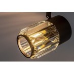 Lubinis šviestuvas Venaro E14 2x MAX 15W (Juoda)