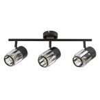 Lubinis šviestuvas Venaro E14 3x MAX 15W (Juoda)