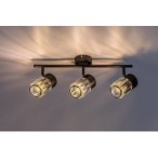 Lubinis šviestuvas Venaro E14 3x MAX 15W (Juoda)