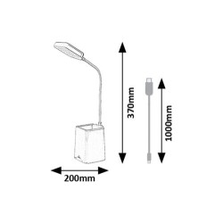 Stalinis šviestuvas Arvid LED 6W 5000K Šalta balta (Mėlyna)