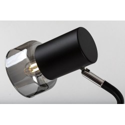 Stalinis šviestuvas Hatice E14 1x MAX 15W (Juoda)