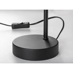 Stalinis šviestuvas Hatice E14 1x MAX 15W (Juoda)