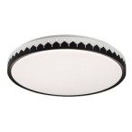 Lubinis šviestuvas Malin LED 48W 3000-6500K CCT keičiama balta spalva (Juoda, Pilka)