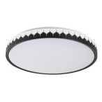 Lubinis šviestuvas Malin LED 48W 3000-6500K CCT keičiama balta spalva (Juoda, Pilka)