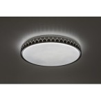Lubinis šviestuvas Malin LED 48W 3000-6500K CCT keičiama balta spalva (Juoda, Pilka)