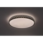 Lubinis šviestuvas Malin LED 48W 3000-6500K CCT keičiama balta spalva (Juoda, Pilka)