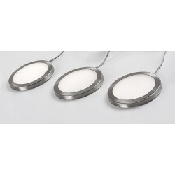 Baldinis šviestuvas Socavi LED 3W 4000K Neutrali balta (Sidabro)