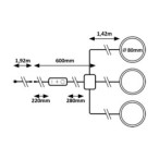 Baldinis šviestuvas Socavi LED 3W 4000K Neutrali balta (Sidabro)