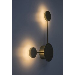 Sieninis šviestuvas Amadeo LED 7W 3000K Šilta balta (Aukso)